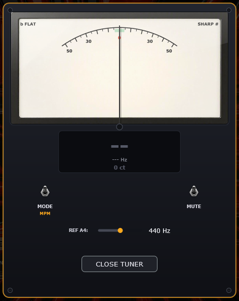 Tattoo You Integrated Studio Tuner